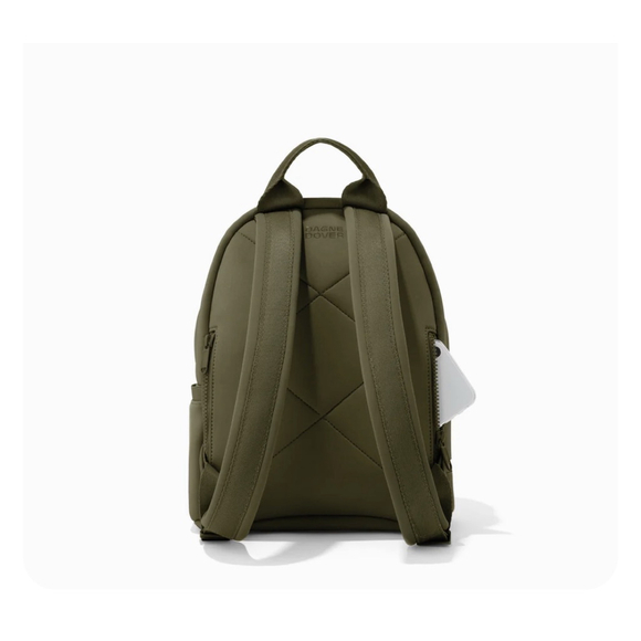Dagne Dover DAKOTA NEOPRENE Mini BACKPACK Olive Green - Picture 3 of 15